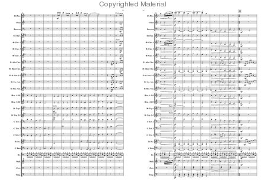 Keep me Praising Concert Band scores gallery preview page 8