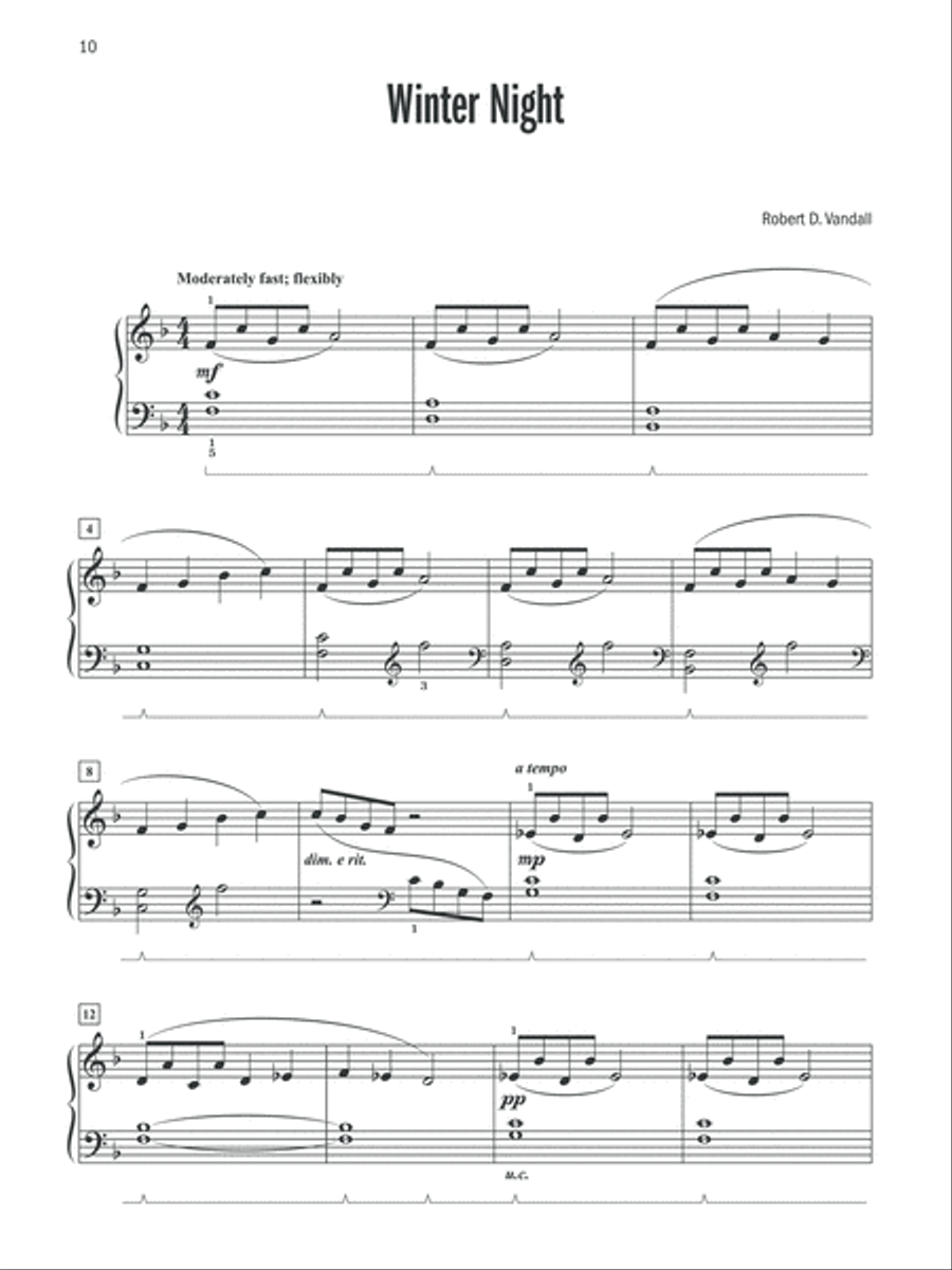 Celebrated Lyrical Solos Piano Solo scores gallery preview page 3