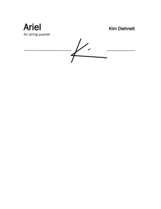 Diehnelt: Ariel for string quartet