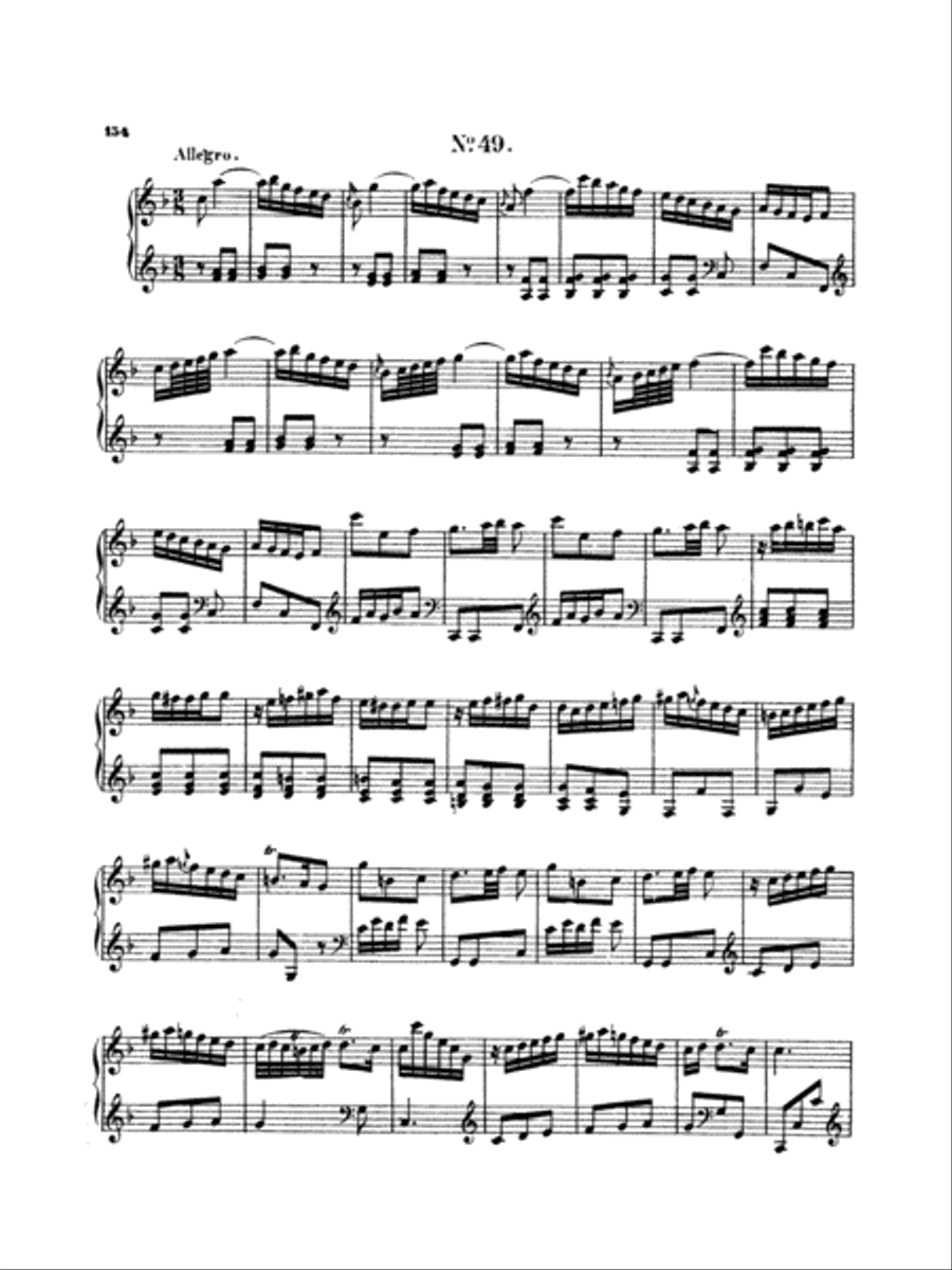 Scarlatti: Sixty Sonatas, Volume II Piano Solo scores gallery preview page 1