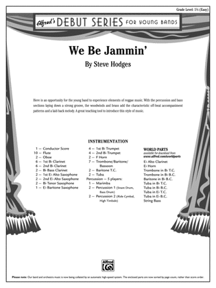 We Be Jammin': Score