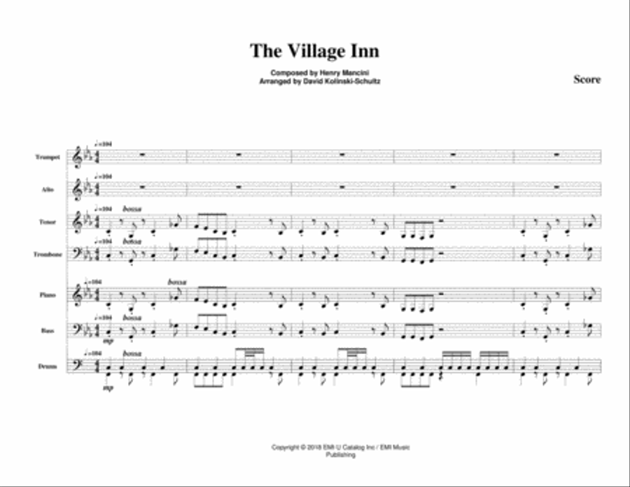 Village Inn Jazz Ensemble scores gallery preview page 4