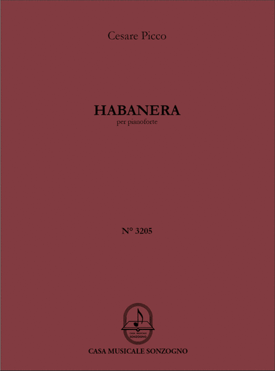 Habanera Piano Solo scores gallery preview page 1