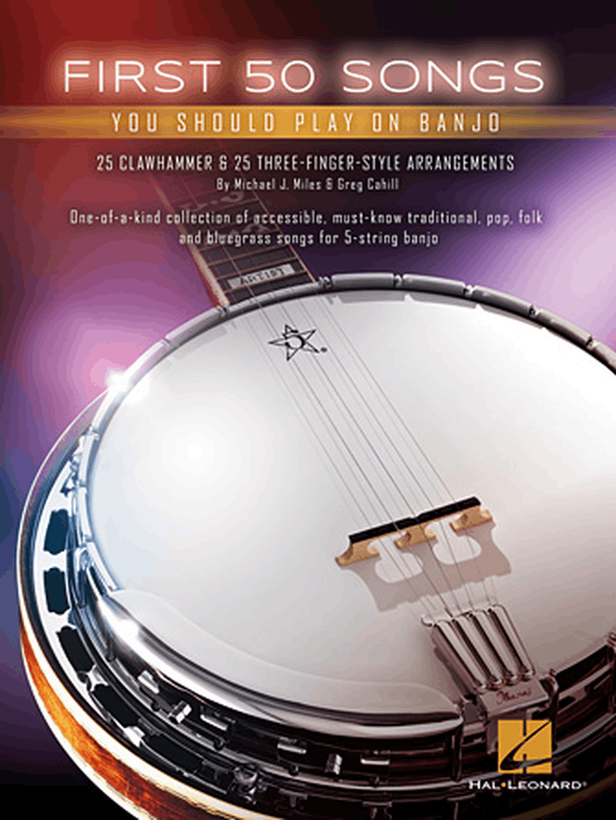 First 50 Songs You Should Play on Banjo Guitar Tablature scores gallery preview page 1