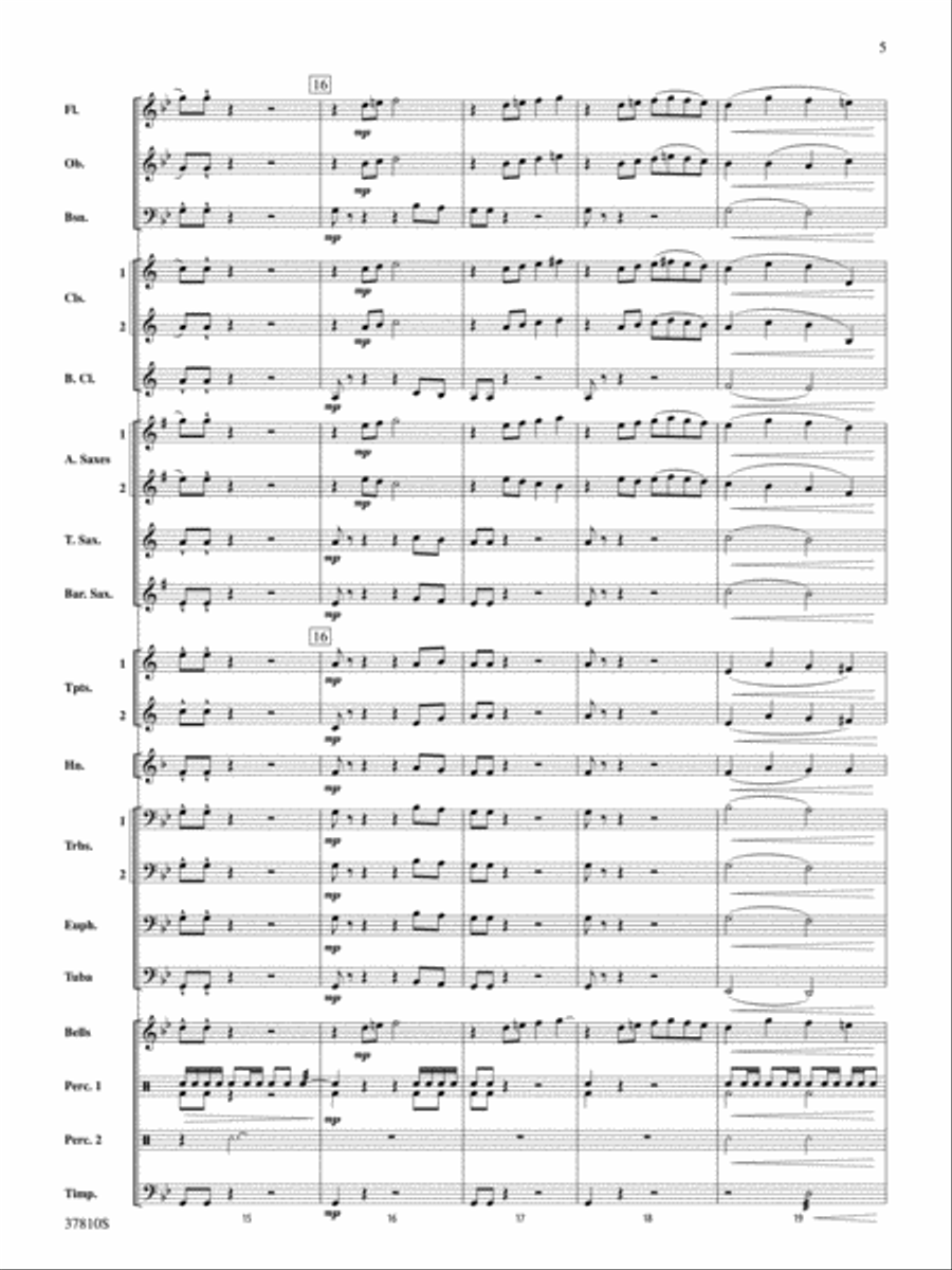 Explorations: Score Concert Band scores gallery preview page 5