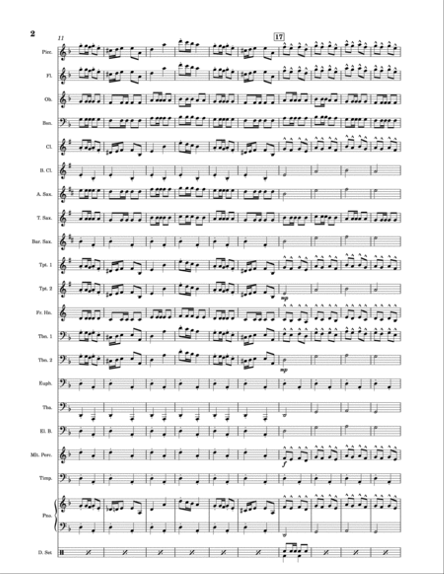 Soviet March Soviet March Concert Band scores gallery preview page 2