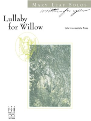 Book cover for Lullaby for Willow