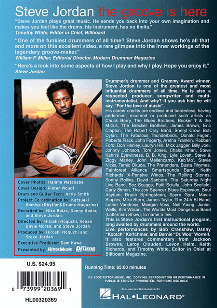 Steve Jordan – The Groove Is Here Drums scores gallery preview page 2