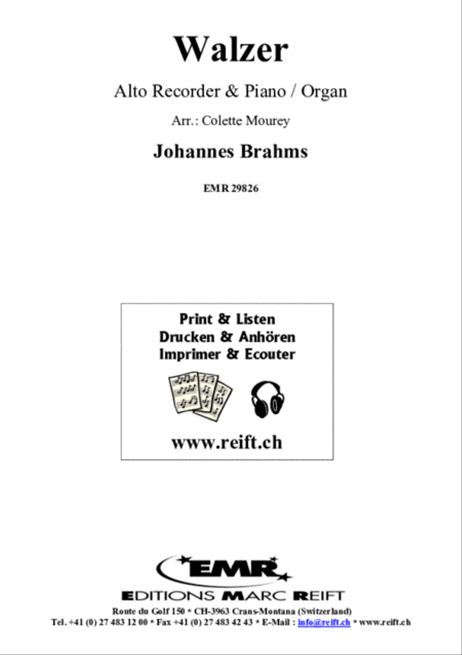 Walzer Alto Recorder scores gallery preview page 2
