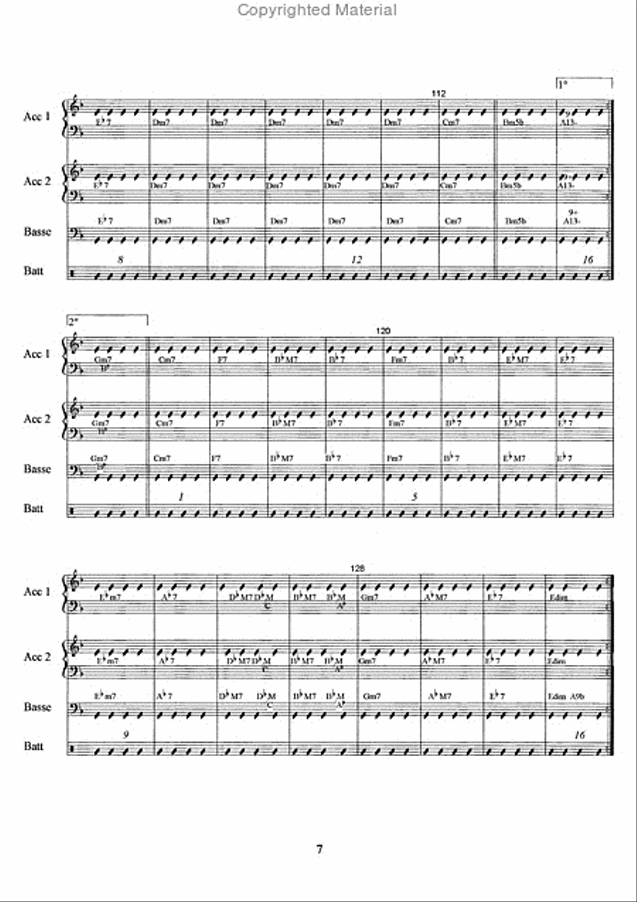 Lames de fond Lames de fond Accordion scores gallery preview page 8