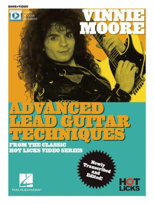 Book cover for Vinnie Moore - Advanced Lead Guitar Techniques