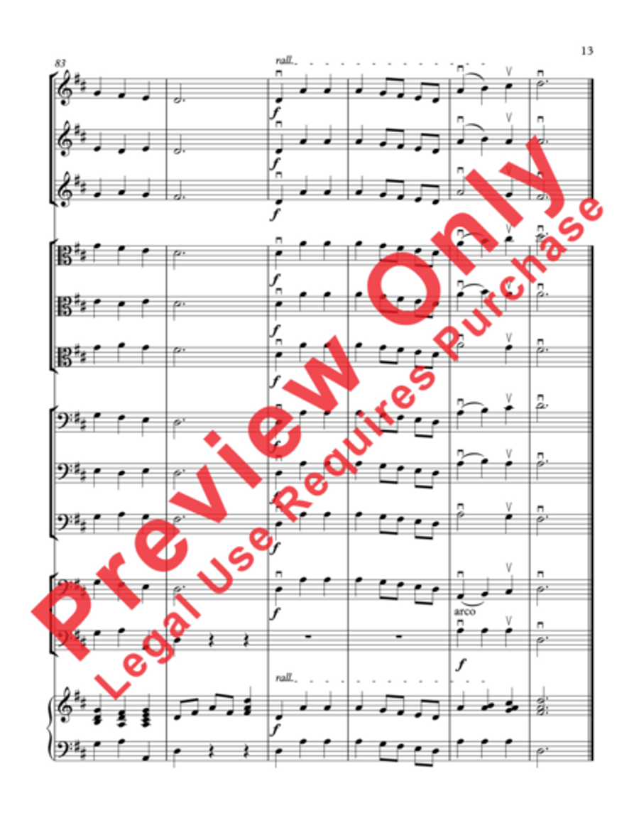 Lavender's Blue Lavender's Blue String Orchestra scores gallery preview page 16