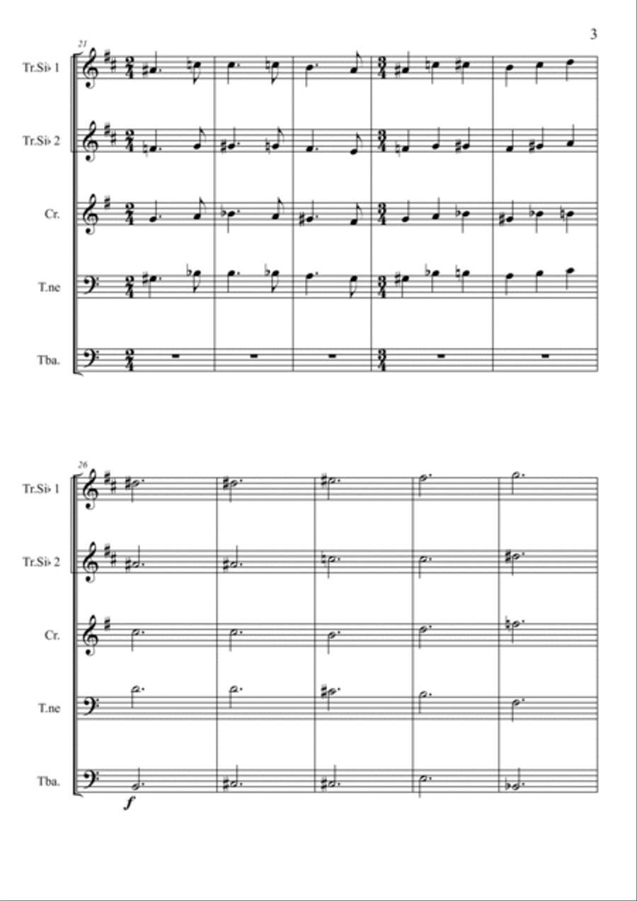 Barbarian Horde Brass Ensemble scores gallery preview page 4