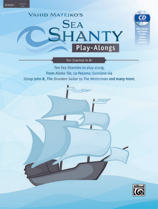 Book cover for Sea Shanty Play-Alongs for Clarinet in Bb