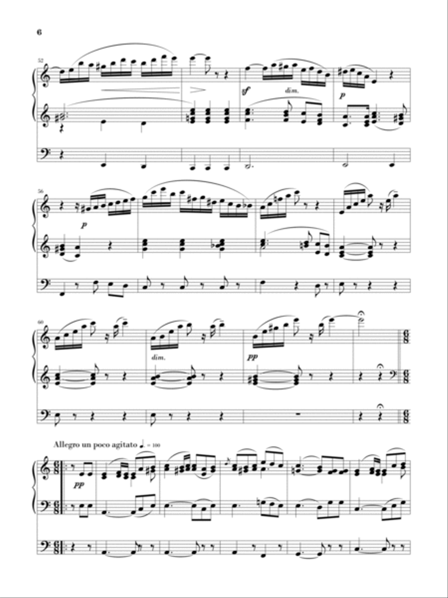 Andante and Allegro agitato from Symphony no. 3 