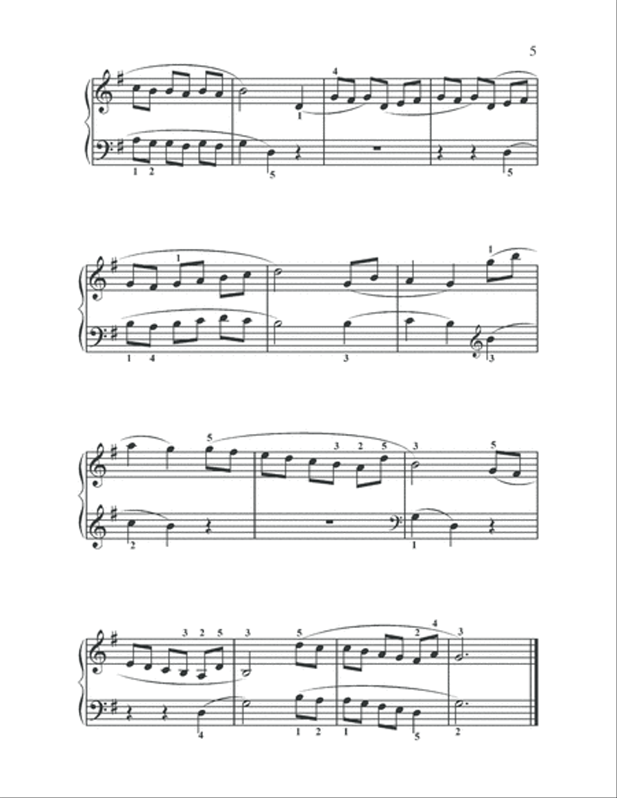 Student Piano Classics Made Easy - Big Note/Large Print Edition Piano Method scores gallery preview page 6