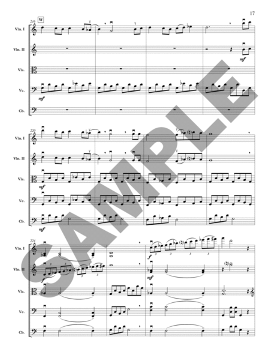 Classic Hanukkah Medley Orchestra scores gallery preview page 18