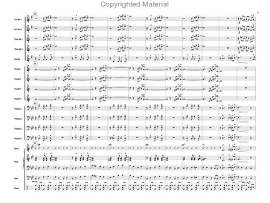 One, Two, Ready, Swing! Jazz Ensemble scores gallery preview page 4