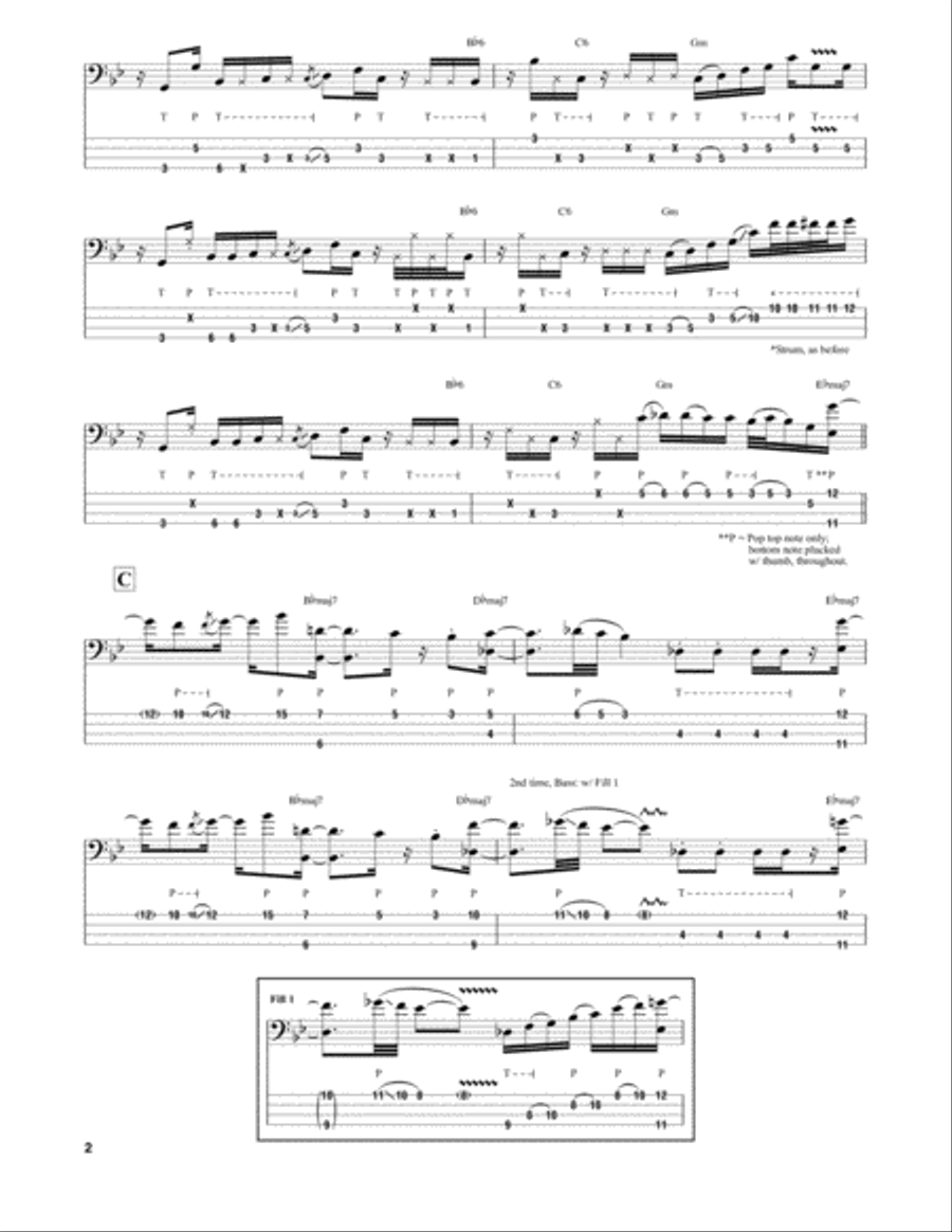 Detroit Guitar Tablature scores gallery preview page 2