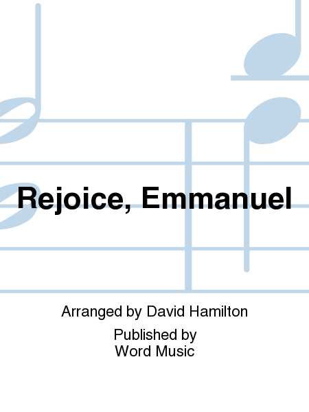 Rejoice, Emmanuel - Orchestration