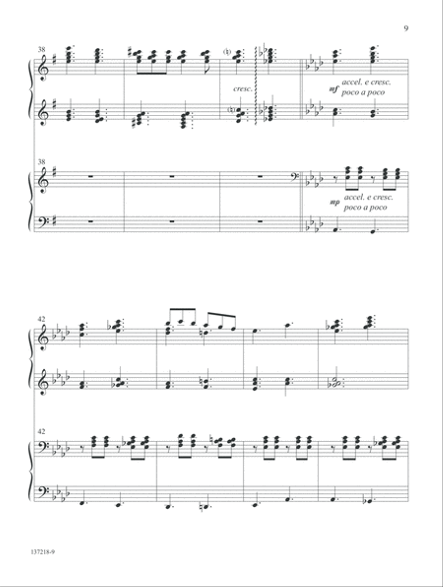 Praise Him! Praise Him! Praise Him! Praise Him! Piano Accompaniment scores gallery preview page 9