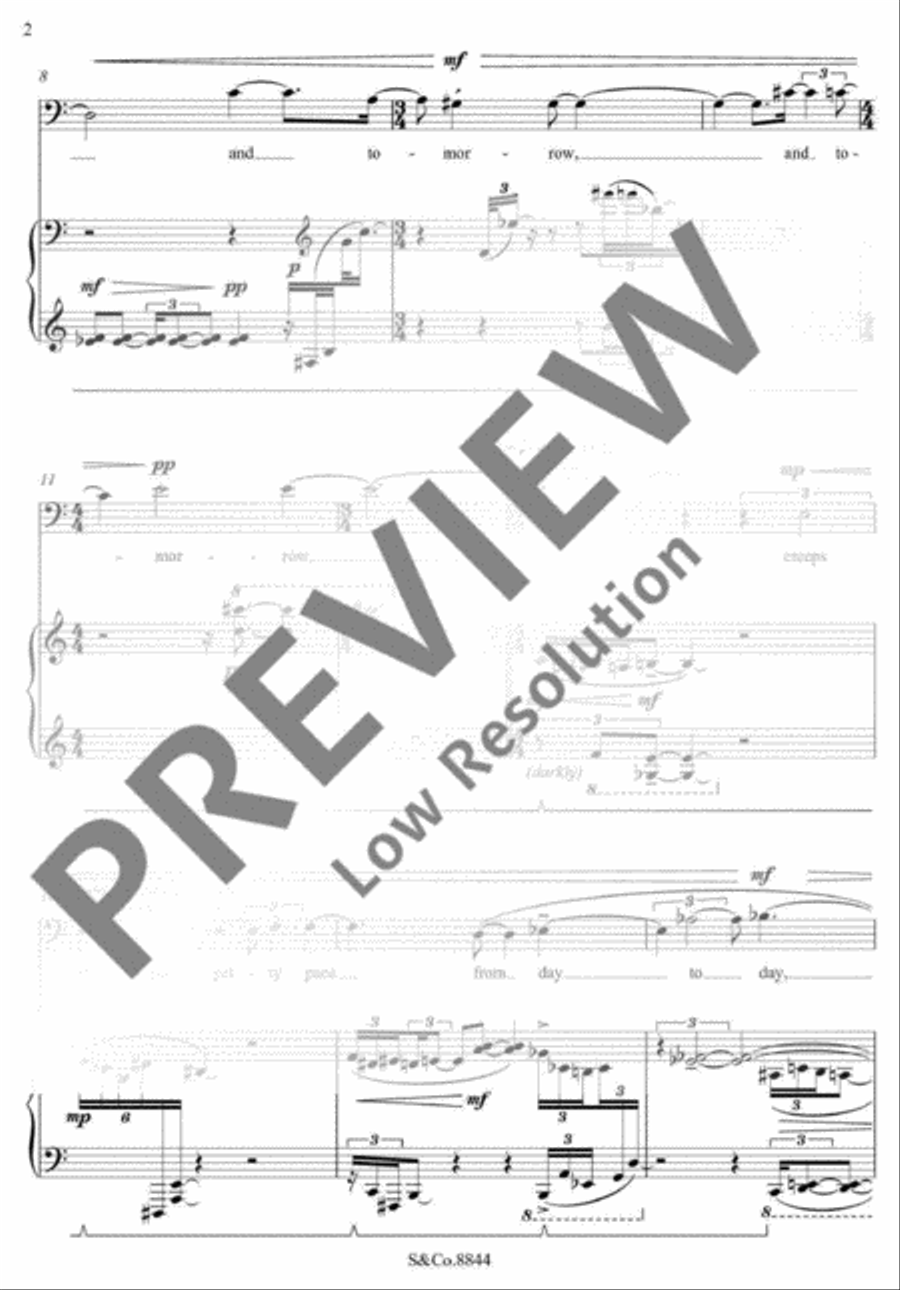 Chronicles of the Time Chronicles of the Time Baritone Voice scores gallery preview page 7