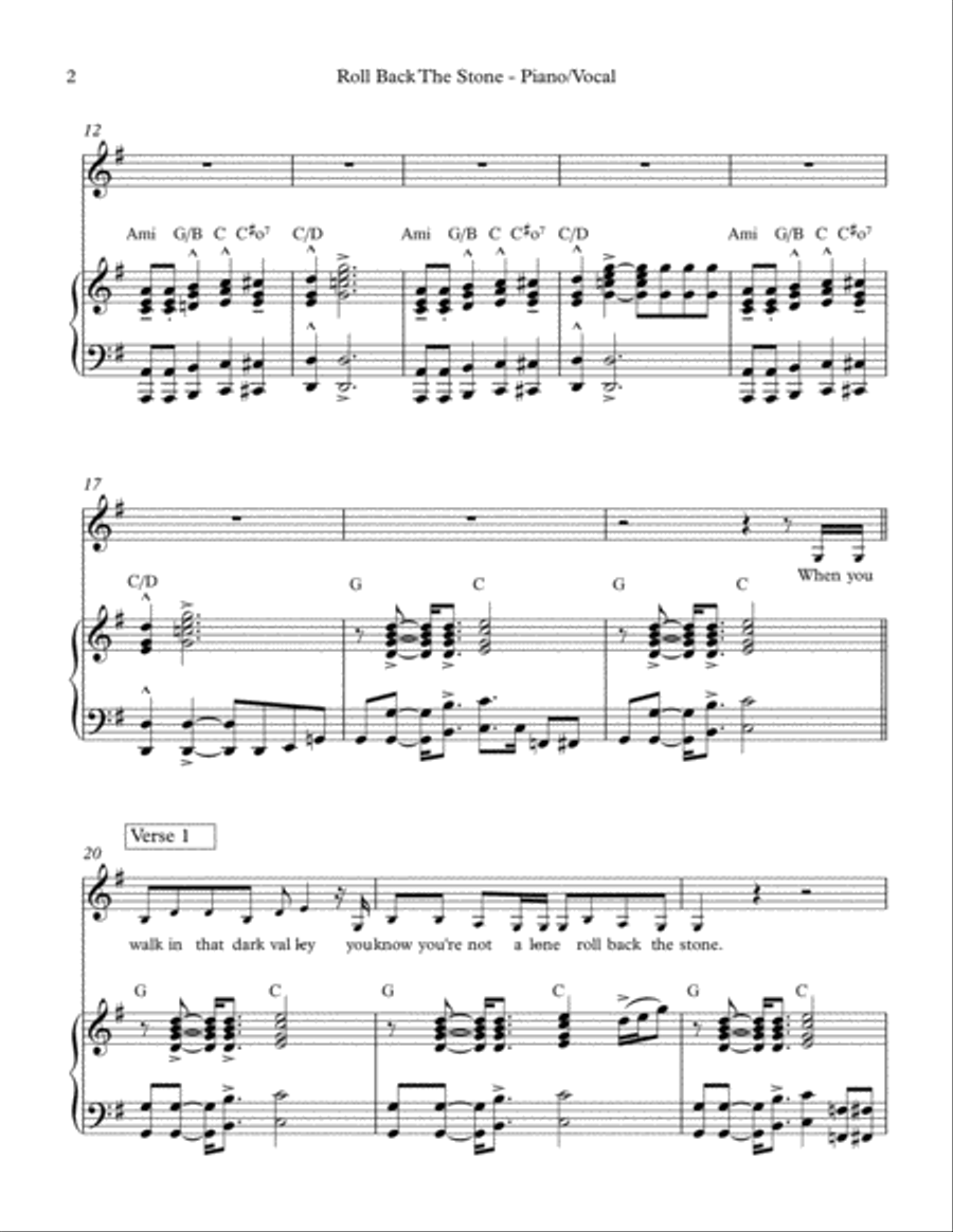 Roll Back The Stone Voice scores gallery preview page 2