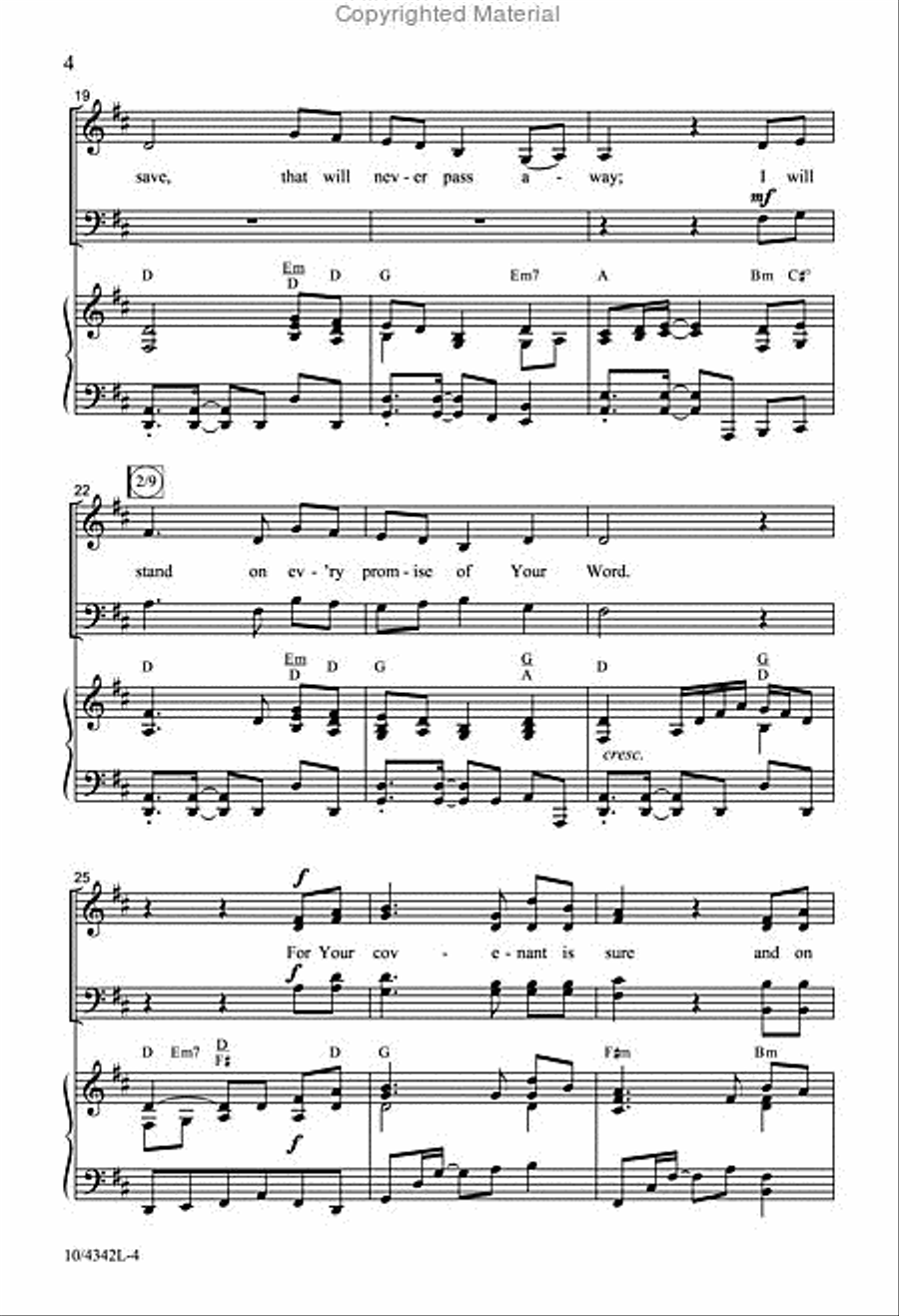 Every Promise 4-Part scores gallery preview page 4