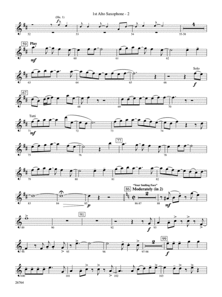 James Taylor in Concert: E-flat Alto Saxophone