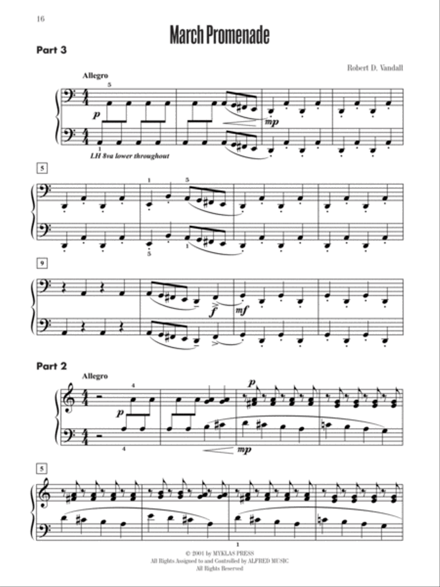 Contest Winners for Three, Book 5 Small Ensemble scores gallery preview page 6