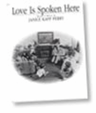 Book cover for Love Is Spoken Here - Vocal Duet