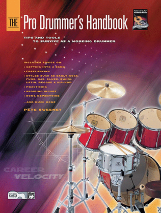 Book cover for The Pro Drummer's Handbook
