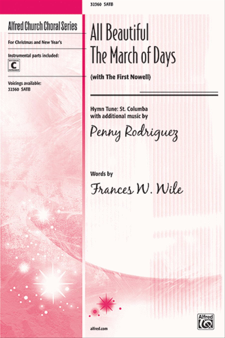 All Beautiful the March of Days 4-Part scores gallery preview page 1