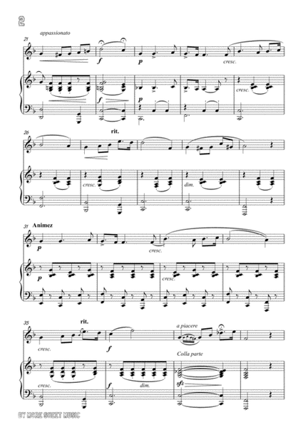 Masse-Souvenirs, for Violin and Piano image number null