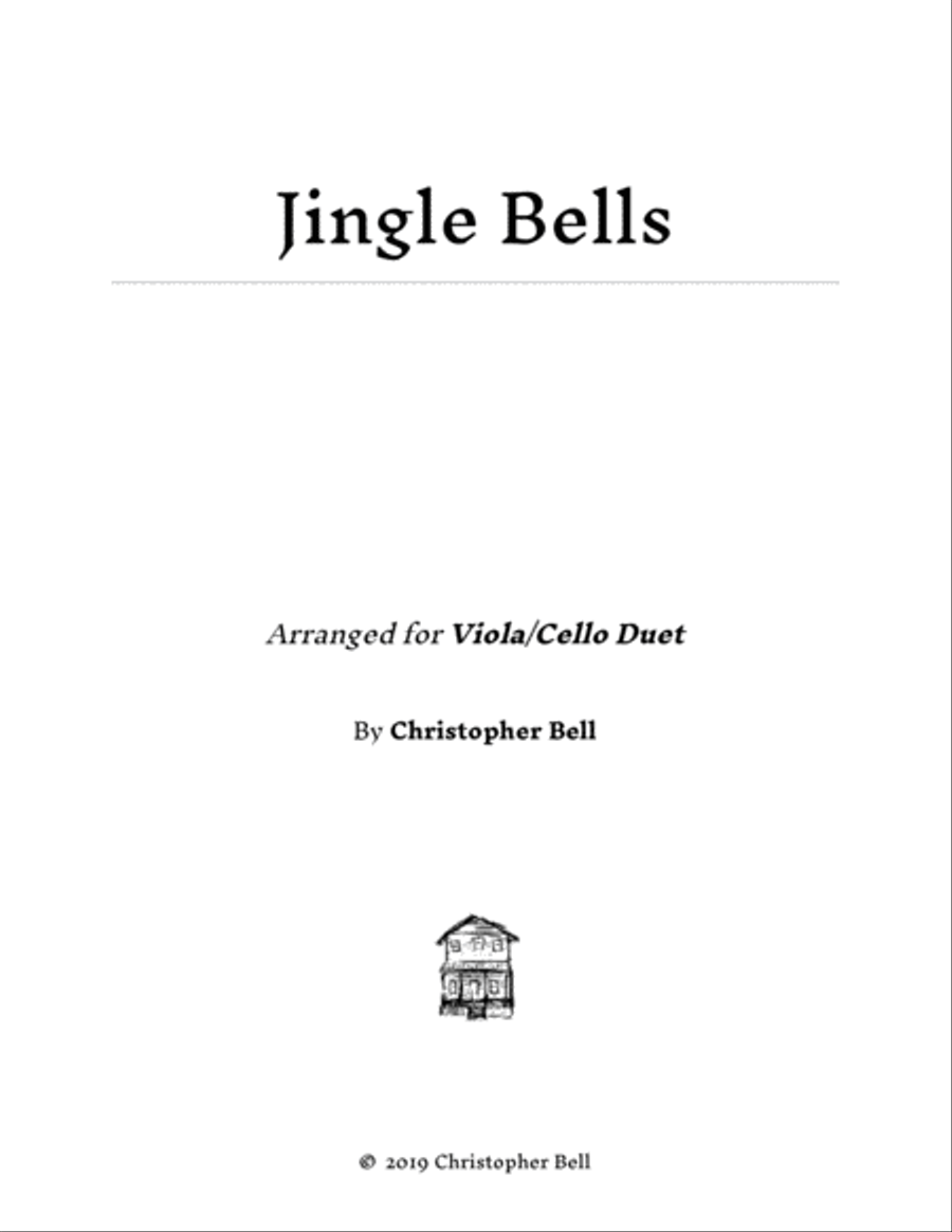 Jingle Bells - Viola/Cello Duet String Duet scores gallery preview page 1
