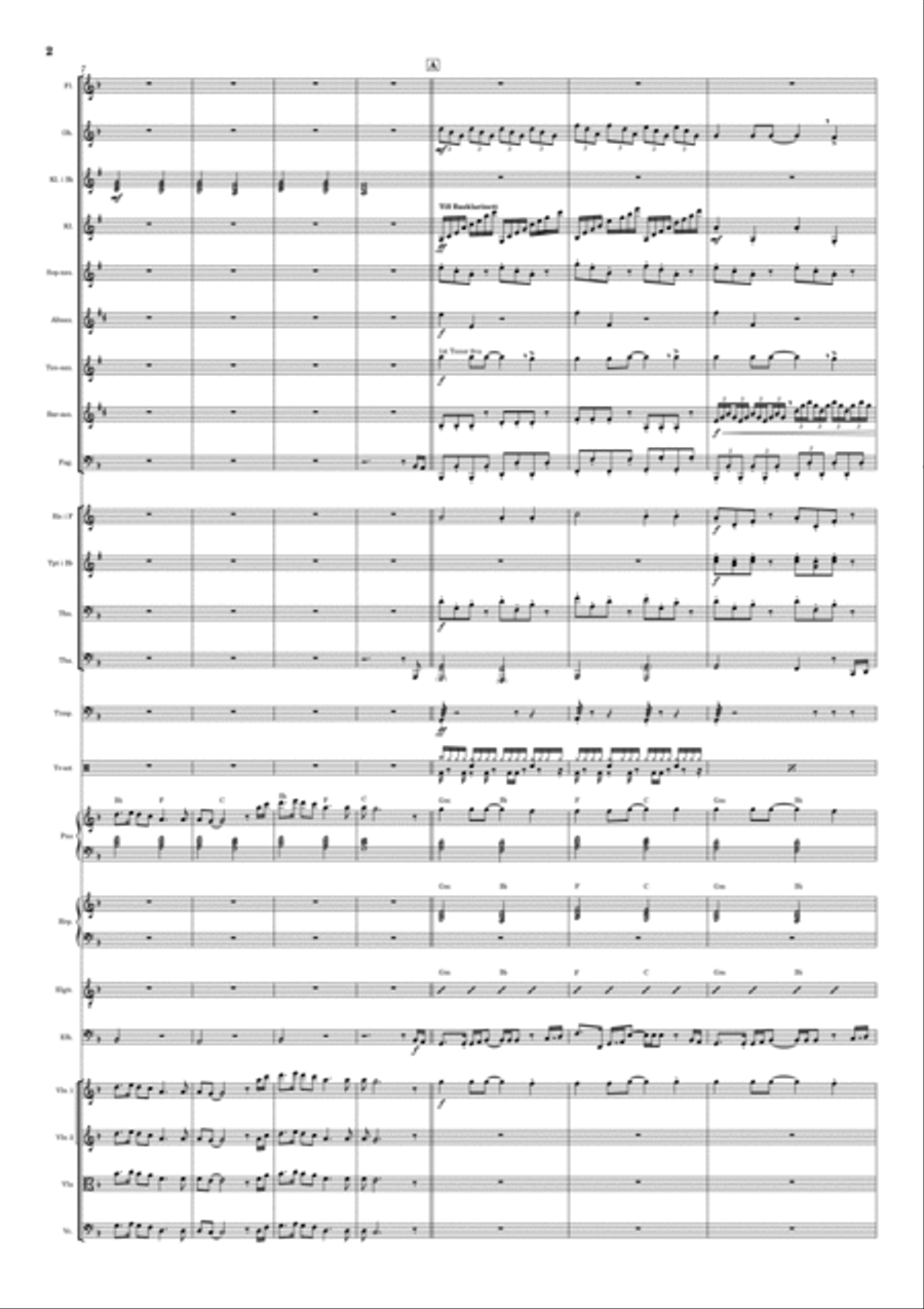 Paradise Full Orchestra scores gallery preview page 2