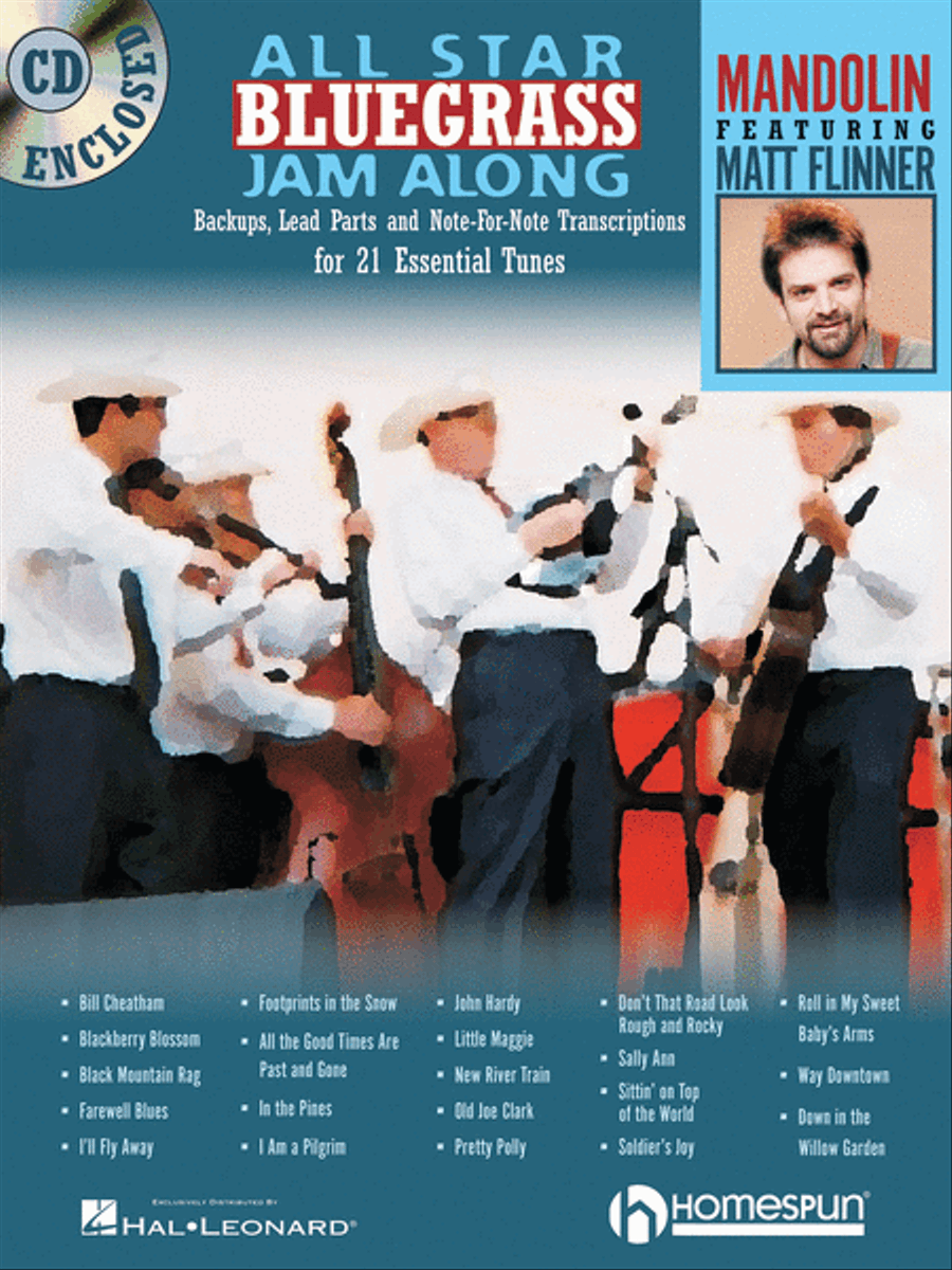 All Star Bluegrass Jam Along Mandolin scores gallery preview page 1