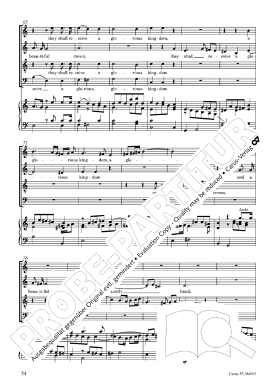Israel in Egypt - Part I Israel in Egypt - Part I 4-Part scores gallery preview page 59