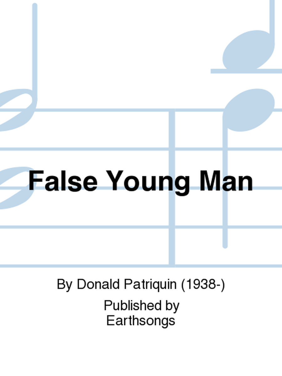 false young man