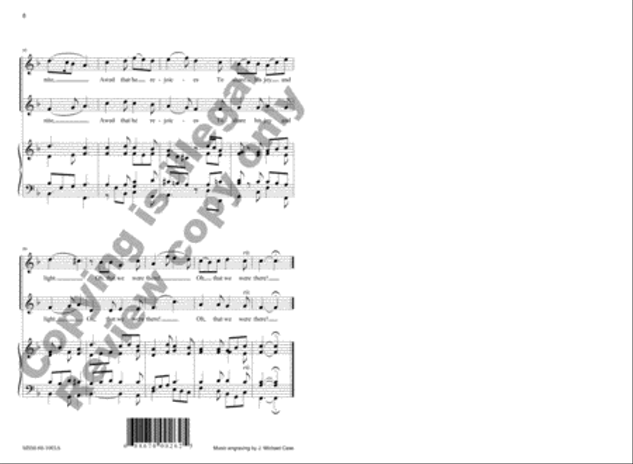 Now Sing We, Now Rejoice (Choral Score) 4-Part scores gallery preview page 8