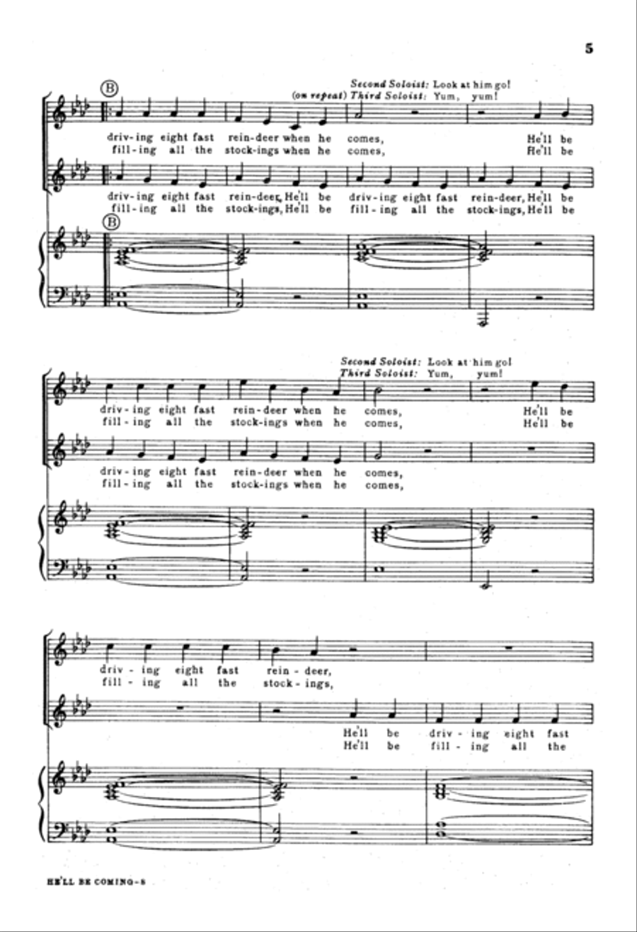 He'll Be Coming Down The Chimney TB scores gallery preview page 4