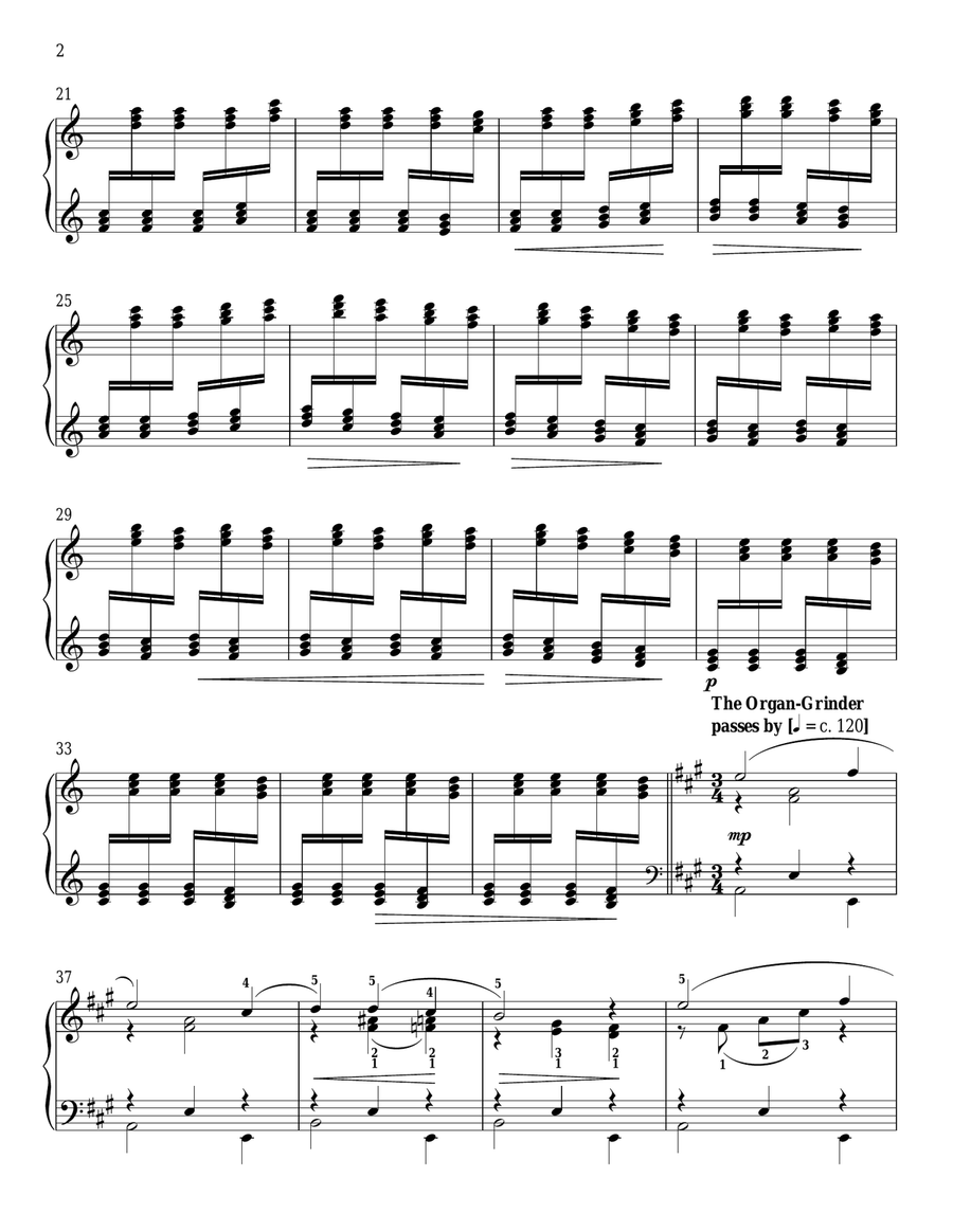 Run, Run! Piano Solo scores gallery preview page 2