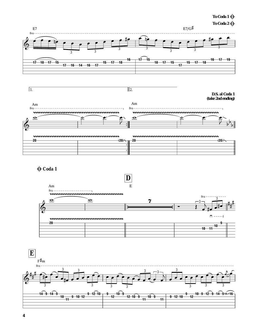 Trilogy Suite Op. 5 Classical Guitar scores gallery preview page 4