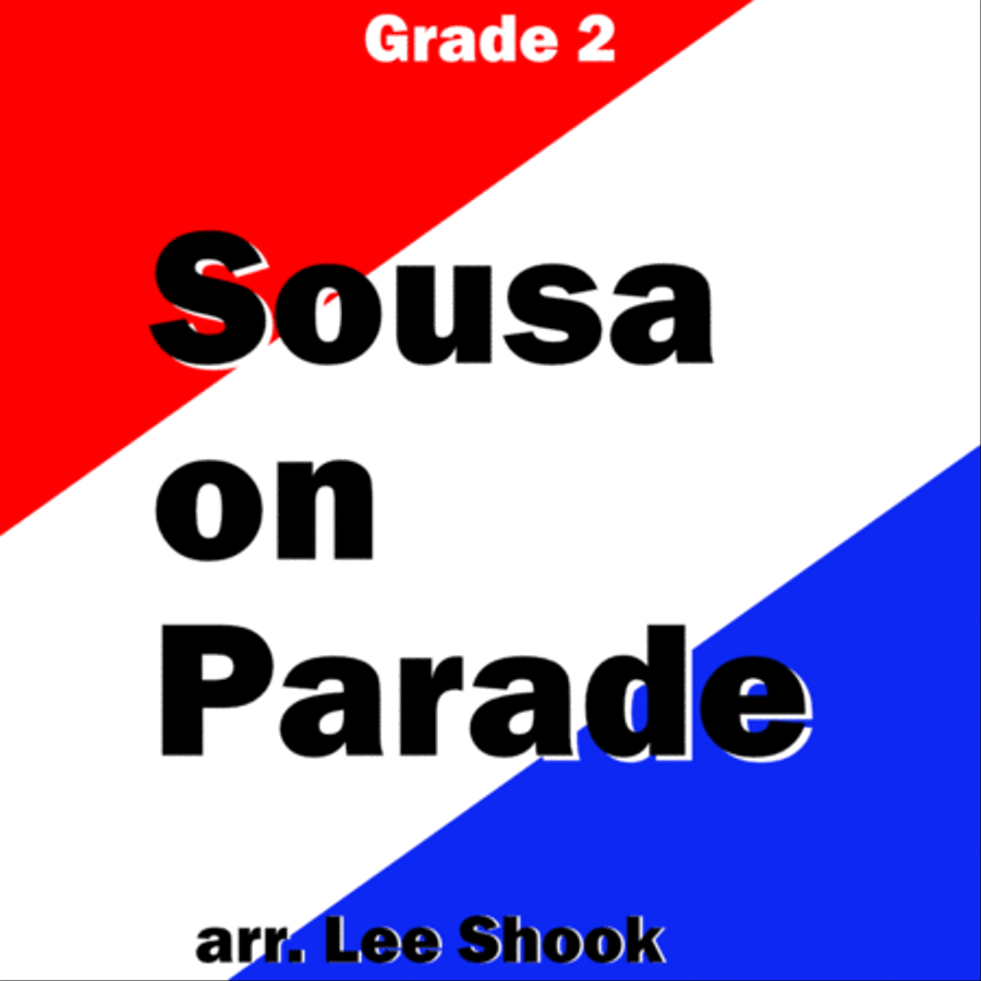 Sousa on Parade Concert Band scores gallery preview page 1