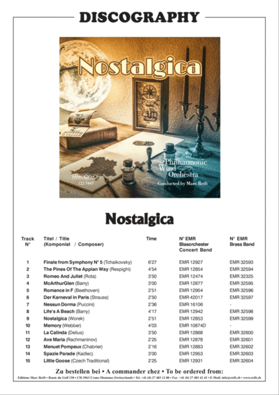 Menuet Pompeux Brass Band scores gallery preview page 3