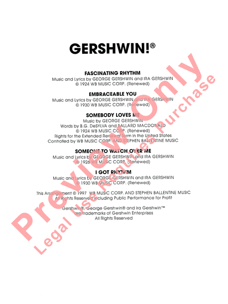 Gershwin!