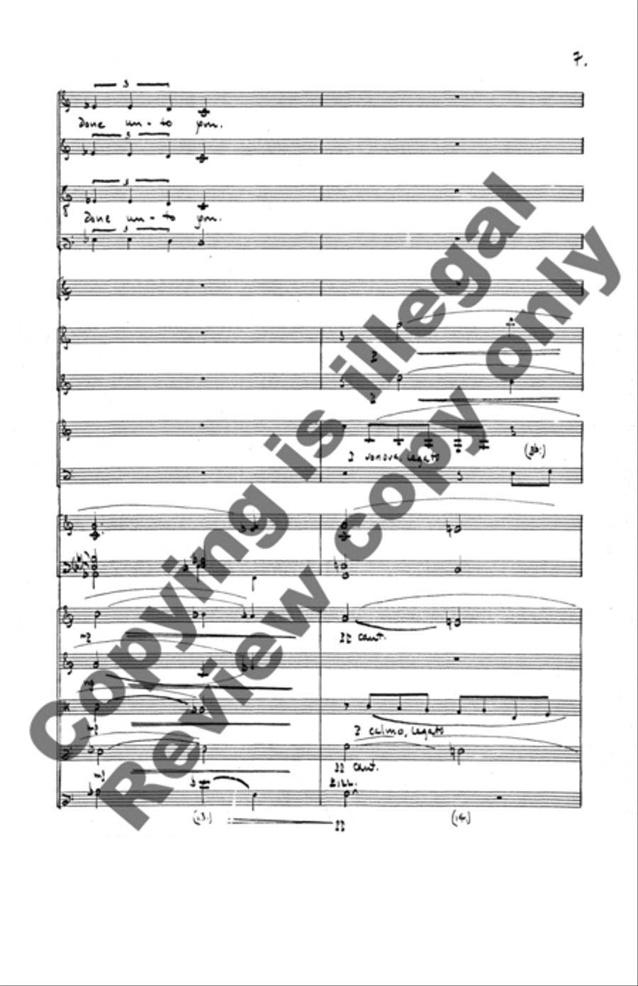 I Am the Way 4-Part scores gallery preview page 6