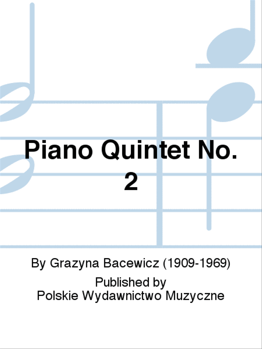 Piano Quintet No. 2