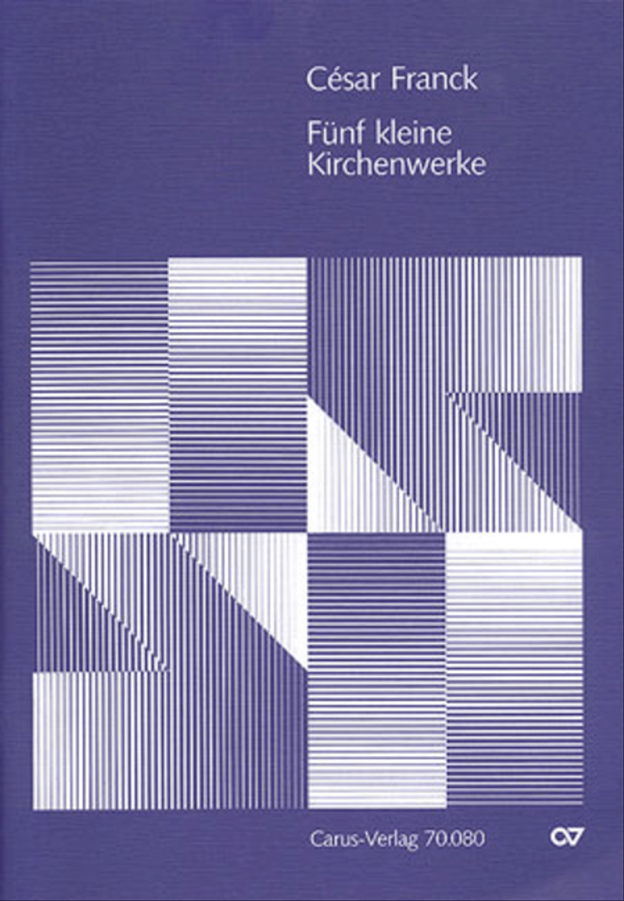 Five Short Sacred Compositions (Funf kleinere Kirchenwerke) Score scores gallery preview page 1