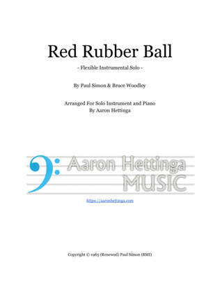 Book cover for Red Rubber Ball